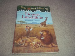 #11 Lions at Lunchtime MAGIC TREE HOUSE New PAPERBACK Book AFRICA Masai FANTASY