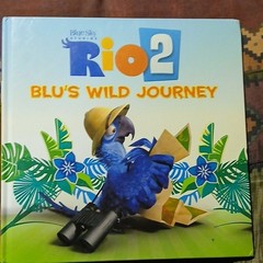 Rio 2 Blu’s Wild Journey Hardcover Illustrated Picture Book Ages 4-8 Adventure
