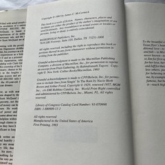 The Stone Bruise by James C. McCormick 1993 Signed, Includes Personal Articles