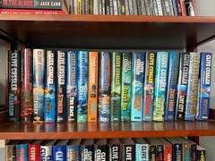 clive cussler books lot