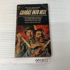 Charge Into Hell Action Paperback Book by Marvin Allen Karp Popular Library 1966