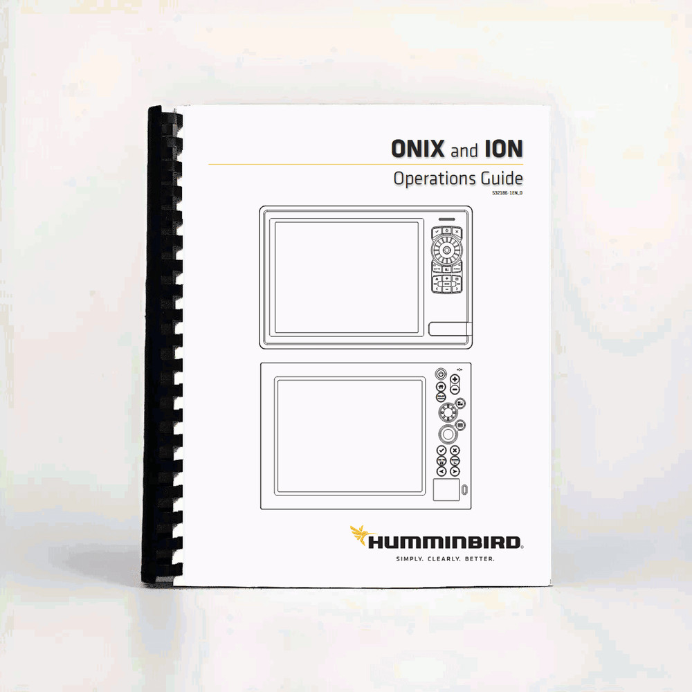 Humminbird Helix Onix and Ion Instruction Manual