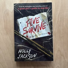 Holly Jackson Five Survive (Paperback) New Unread
