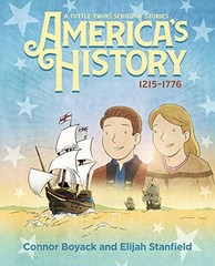 AMERICA’S HISTORY: A TUTTLE TWINS SERIES OF STORIES (1215-1776) (T… Connor Boy