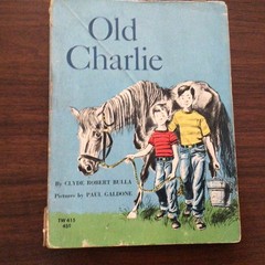 Old Charlie Vintage Paperback Clyde Robert Bulla Paul Galdone Childrens Horses