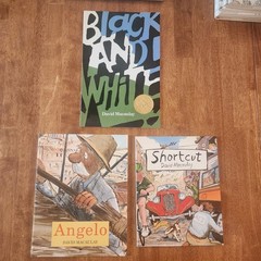 David Macaulay Lot of 3 Angelo – Shortcut – Black and White – Like NEW