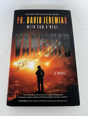 David Jeremiah Vanished: A Novel Hardcover 2025 The Vanished Ser. Dust Jacket