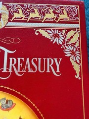 A CHRISTMAS TREASURY LEATHERBOUND HARDCOVER NEW SEALED Barnes&Noble EXCLUSIVE