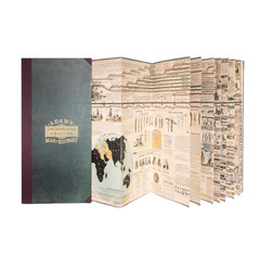 Adams Time Chart Synchronological Chart Map of History Book 1 Fold Out Wall Char