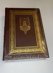 Bravo Two Zero By Andy McNab-Easton Press-Leather Bound Sealed