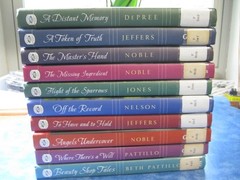 LOT OF 13 MYSTERY AND THE MINISTER’S WIFE HC 2009 Guideposts VGC