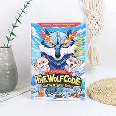 The-Wolf Code Cultivate Wolf Spirit Growth Mindset Children’s Book English