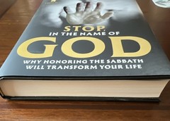 Charlie Kirk Stop, in the Name of God Hardcover Sabbath Nonfiction