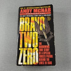 Bravo Two Zero Andy McNab 1994 Paperback Military SAS History Island Books