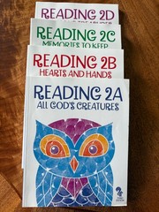BJU Reading 2, 3rd Ed. Teacher’s Editions & Student Books 2A-2D (set of 7)