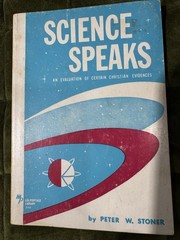 💎 Highly Sought After 💎 SCIENCE SPEAKS Peter W. Stoner 1963