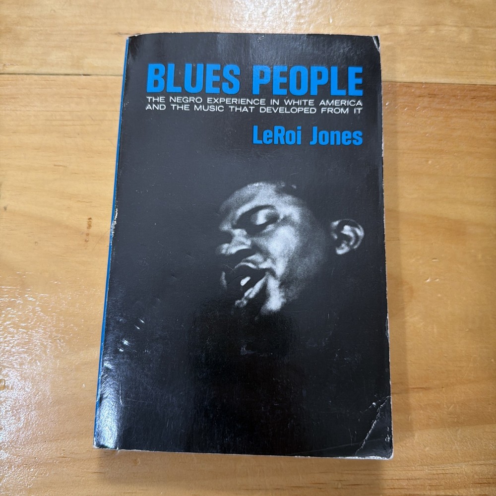 Blues People by LeRoi Jones 1963 Morrow Paperback Edition