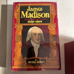 James Madison Irving Brant Bobbs Merrill 5 Volume Set Vtg First Edition HC