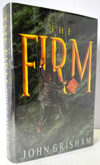 The Firm, John Grisham 1991 HCDJ 3rd printing in Mylar, Very Good