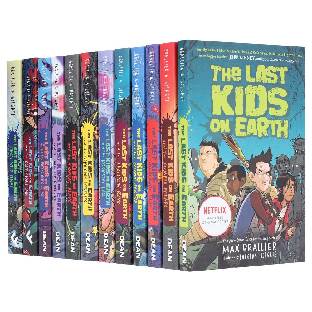 Last Kids on Earth Series by Max Brallier 12 Books Set – Ages 8-12 – PB