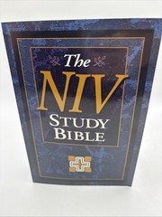 NIV Study Bible : Personal-Size by Donald Burdick (1995, Trade Paperback)