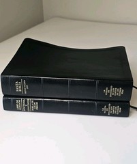 LDS Spanish Split Quad Scripture Set Black Leather 8.5″ X 5.5″ Book Of Mormon