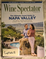 Wine Spectator Magazine June 15 30 2026 Napa Valley Travel Guide NEW Sparkling