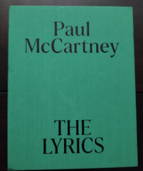 Lyrics : 1956 to the Present by Paul McCartney (2021, Hardcover)