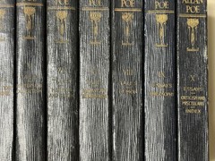The Works of Edgar Allan Poe 1904, Comm. Edition, The Complete 10 Volume Set