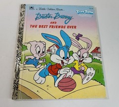 Vintage Golden Books 1990s Lot Of 7 Walt Disney/Tiny Toons Children’s Books