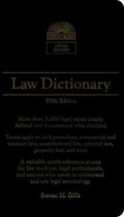 Law Dictionary (Barron’s Legal Guides) by Steven Gifis