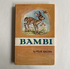 Bambi by Felix Salten (1956) HC/DJ Girard Goodenow Junior Deluxe Edition