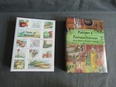 2002 Morris Press Cookbooks Lot of 2, A Taste of Heaven, Albers-Markwardt Family