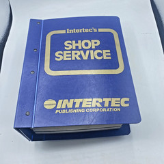 Intertec Shop Service Manuals In Binder 4 Books Large Air Cooled Engine READ