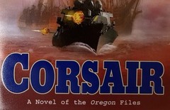 Signed x2 Corsair Clive Cussler Jack Du Brul 2009 HCDJ Putnam Books Very Good