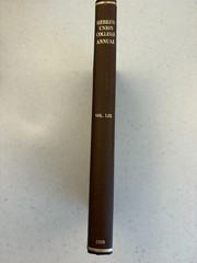 Hebrew Union College Annual, Volume LIX, 1988