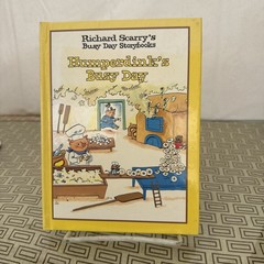 Richard Scarry Books, Lot of 3 Vintage 1997, Busy Day Storybooks