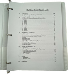 The Wolff Couple Building Your Buyer’s List Real Estate Manual Forms CD $497 B35