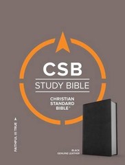 CSB Study Bible, Brown Genuine Leather by CSB Bibles by Holman CSB Bibles by Hol