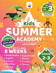 Kids Summer Academy by ArgoPrep – Grades 2-3: 8 Weeks of Math, Reading, Scie…