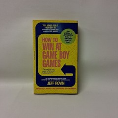 HOW TO WIN AT GAME BOY GAMES 1991 First printing 214 pages Vintage