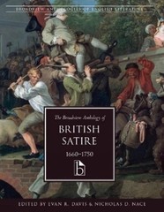 Evan Davis The Broadview Anthology of British Satire, 1660-1750 (Paperback)