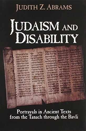 Judaism and Disability: – Hardcover, by Abrams Judith Z. – Acceptable j
