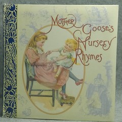 Mother Goose Nursery Rhymes Hardcover 2000 Classic Illustrated Gilt Edges