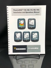 Humminbird Piranha MAX 150 160 170 180 190c Operators Manual User Instructions