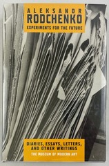 Experiments for the Future, Aleksandr Rodchenko, 2005, Writings, HCDJ