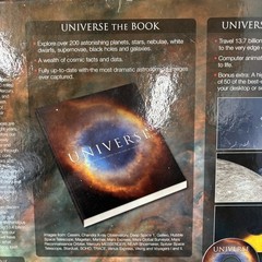 Universe The Grand Tour Book DVD Set Nicolas Cheetham Space Cosmos 2008 Unused