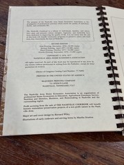The Nashville Cookbook: Specialities of the Cumberland Region 2nd ED., 4th Prt