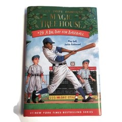 Magic Tree House 29 Big Day for Baseball Mary Pope Osborne Jackie Robinson Book