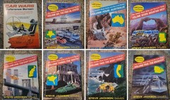 AADA Road Atlas Survival Guide Car Wars Autoduel 1 2 3 4 5 6 7 + GURPS Rpg Lot